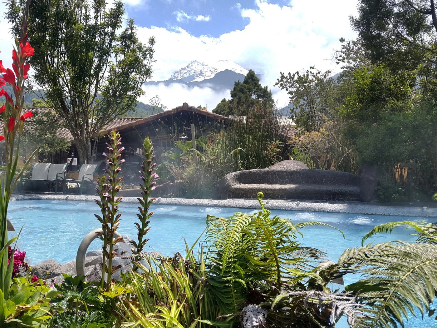 Thermal pools at Papallacta