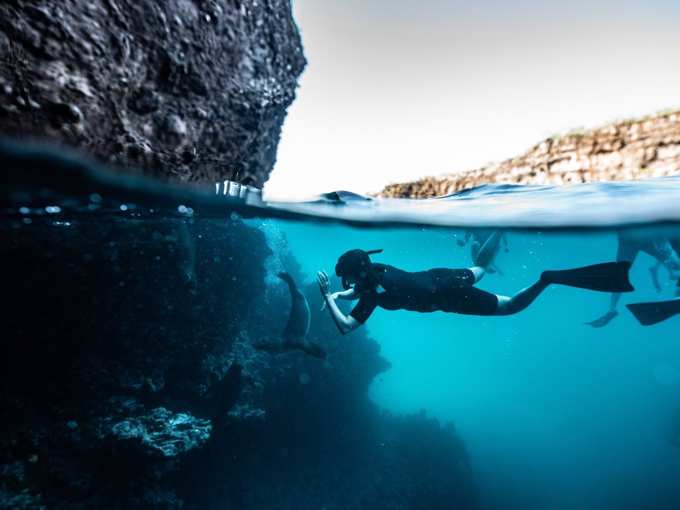 Snorkeling in the Galápagos