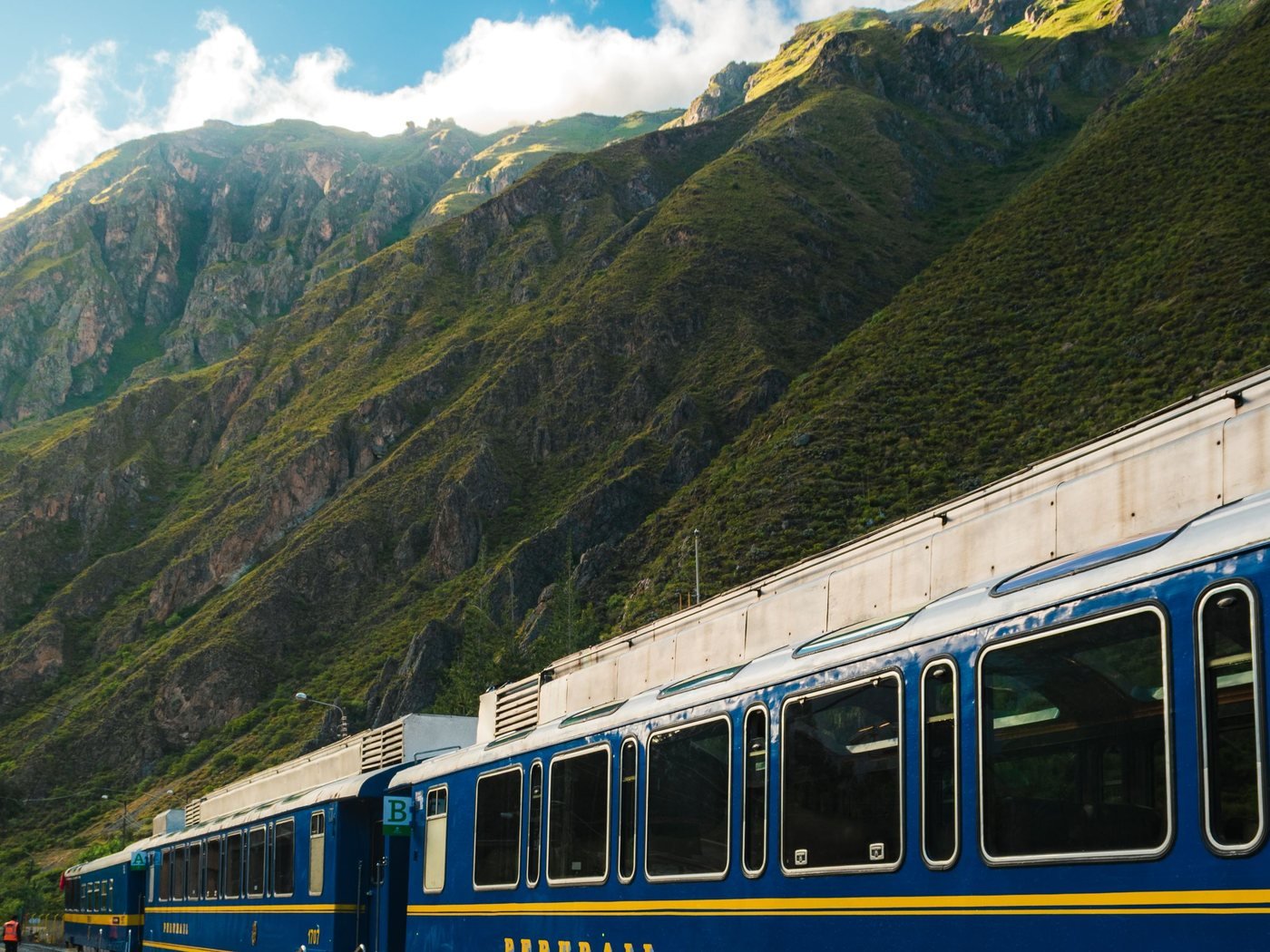 First class rail to Aguas Calientes