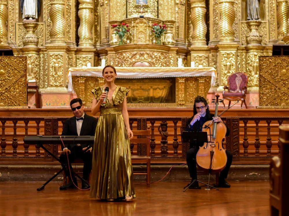 Private concert at the Iglesia de la Compañía de Jesús